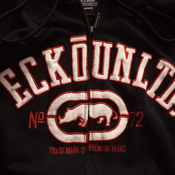 Ecko unltd zip up vintage hoodie - Picture 2 of 5